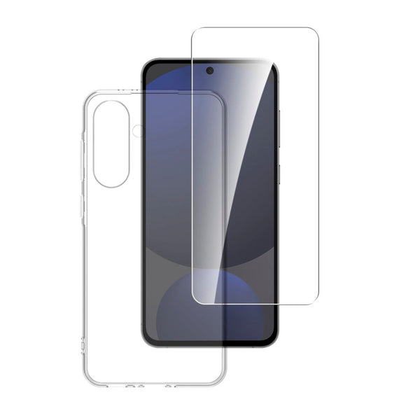 Samsung Galaxy A56 (5G) 4Smarts 360° Protection Set m. Cover & Skærmbeskyttelsesglas - Gennemsigtig