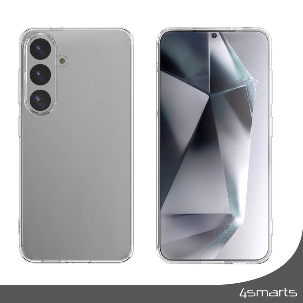 Samsung Galaxy S25 4Smarts 360° Protection Set m. Cover & Skærmbeskyttelsesglas - Gennemsigtig