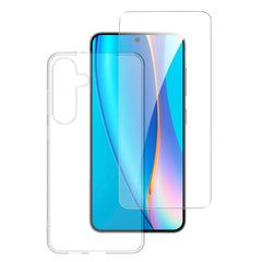 Samsung Galaxy S25+ (Plus) 4Smarts 360° Protection Set m. Cover & Skærmbeskyttelsesglas - Gennemsigtig