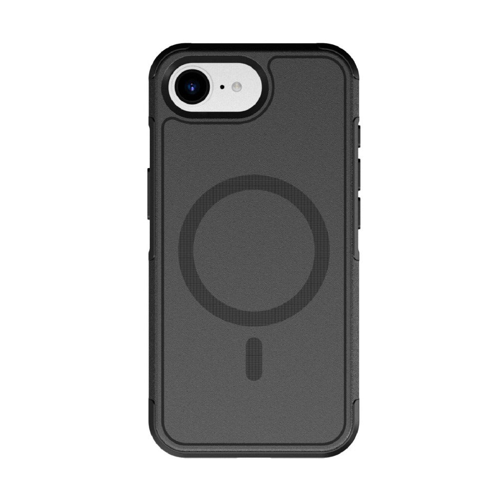 iPhone 17e / 16e 4smarts Defend Hybrid Cover - MagSafe Kompatibel - Sort