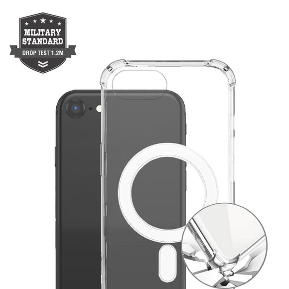 iPhone 17e / 16e 4smarts Ibiza Hybrid Cover - MagSafe Kompatibel - Gennemsigtig