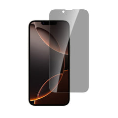 iPhone 16e 4smarts Second Glass Skærmbeskyttelse m. Monteringsramme - Privacy Funktion - Gennemsigtig