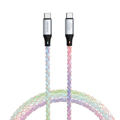 4smarts RGBCord USB-C Kabel 60W - 1.5m - Multifarvet