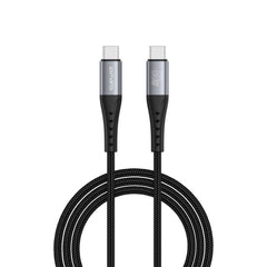 4smarts PrimeCord USB-C til USB-C Kabel 60W - 1.5 m - Sort