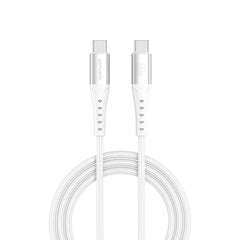 4smarts PrimeCord USB-C til USB-C Kabel 60W - 1.5 m - Hvid