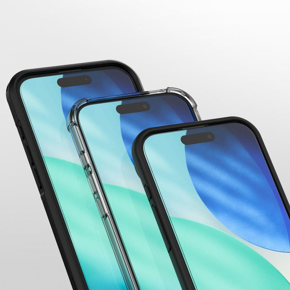 iPhone Air 4Smarts Second Glass Skærmbeskyttelse m. Monteringsramme - Case Friendly - Gennemsigtig