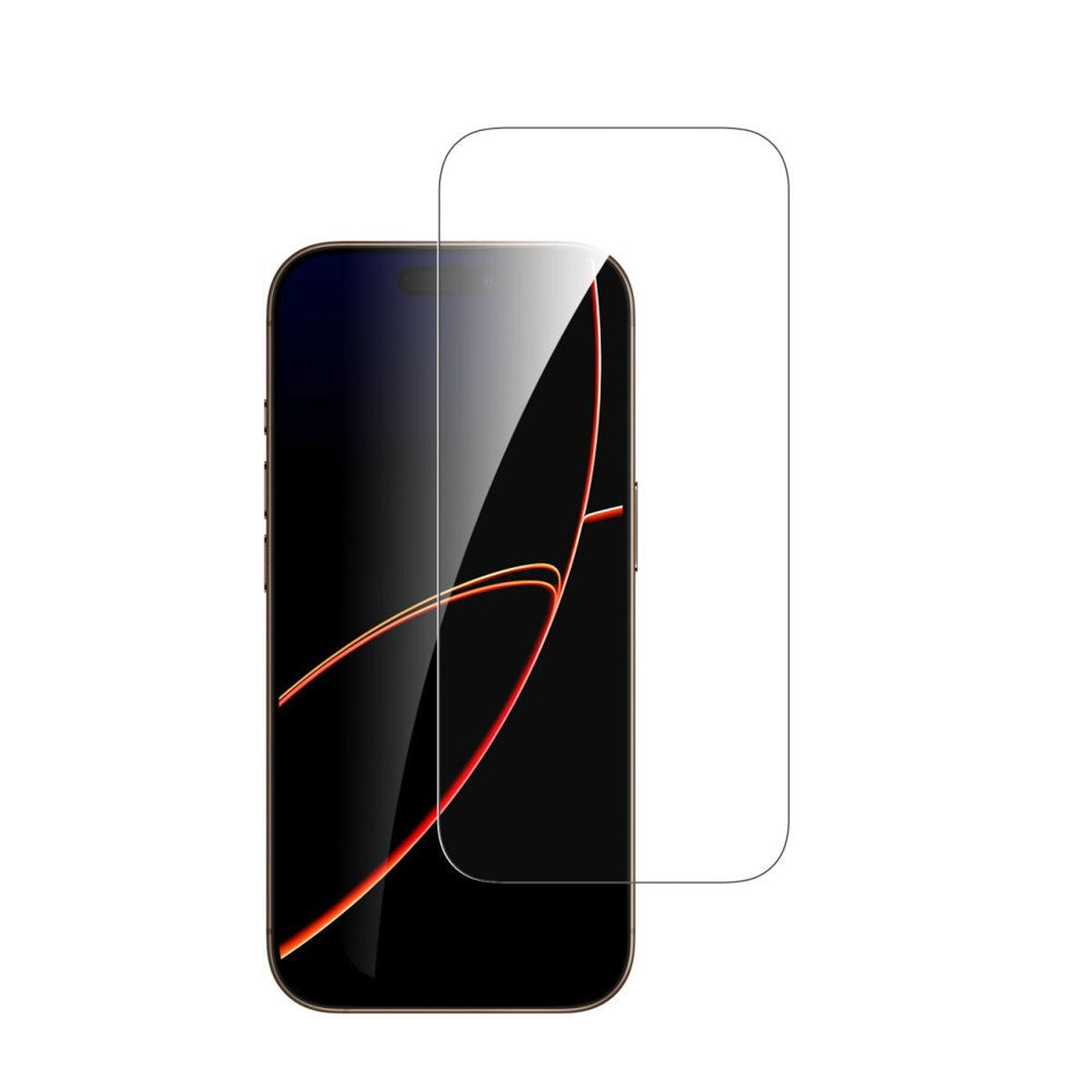 iPhone 17 Pro 4Smarts Second Glass Skærmbeskyttelse m. Monteringsramme - Case Friendly - Gennemsigtig