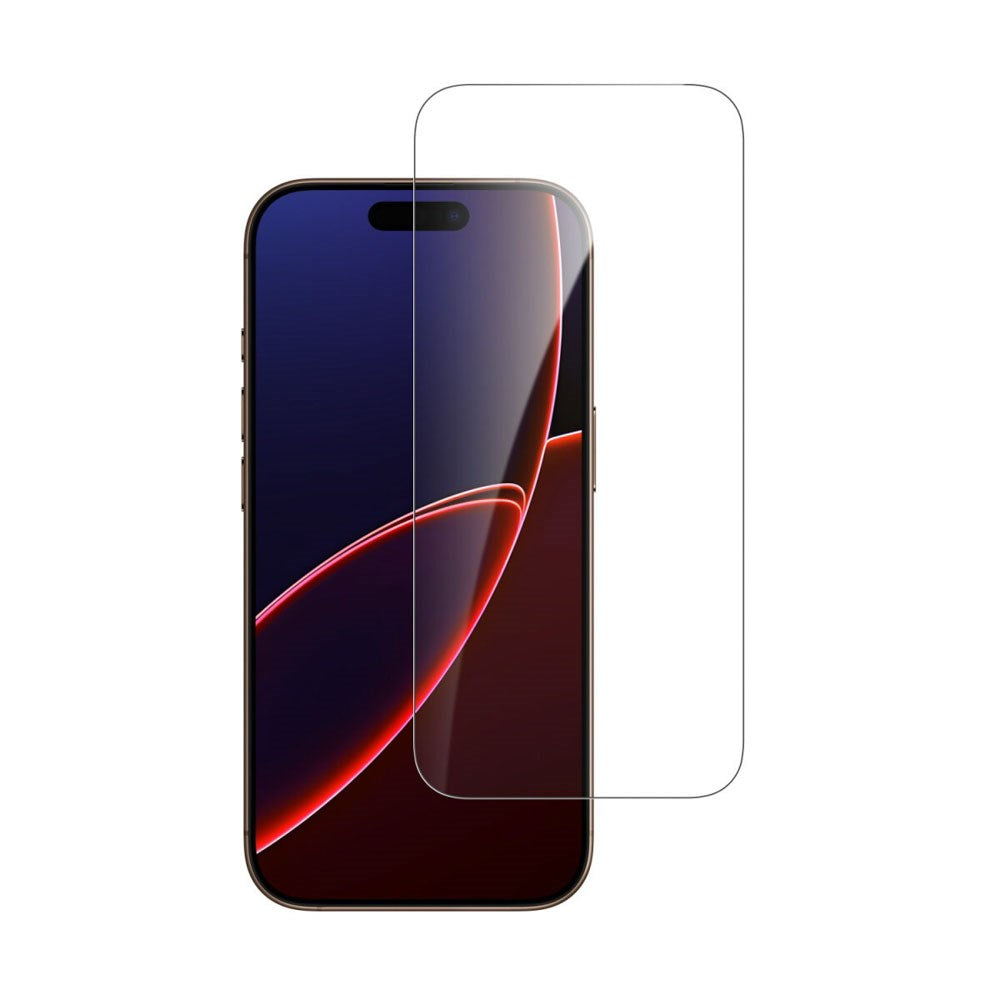 iPhone 17 Pro Max 4Smarts Second Glass Skærmbeskyttelse m. Monteringsramme - Case Friendly - Gennemsigtig