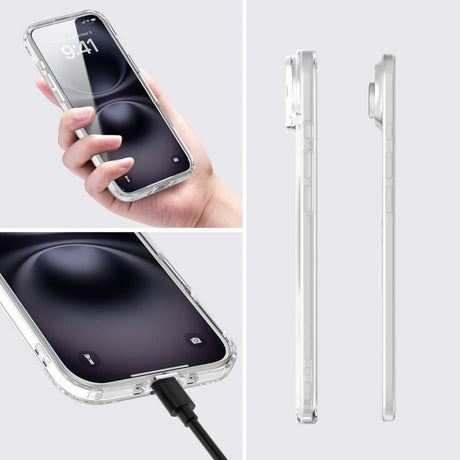 iPhone Air 4Smarts 360° Protection Set m. Cover & Skærmbeskyttelsesglas - MagSafe Kompatibel - Gennemsigtig