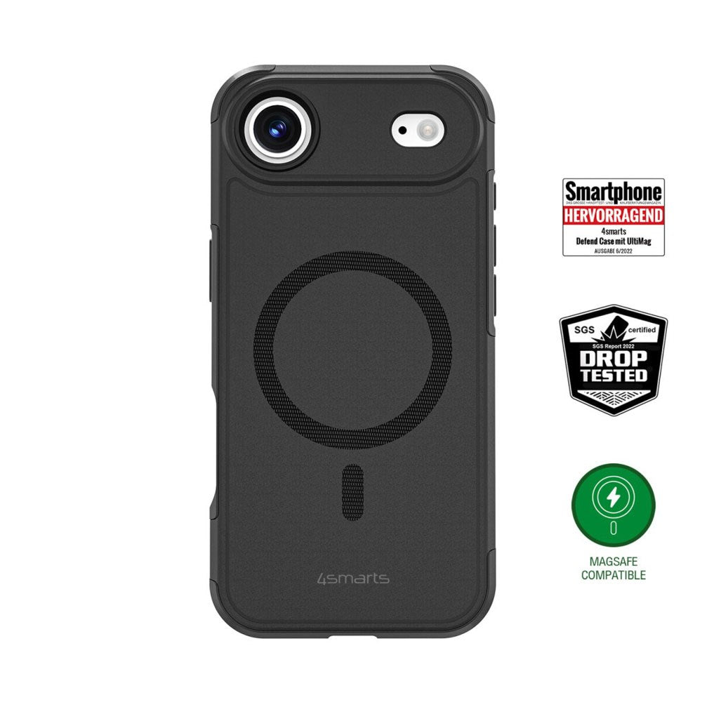 iPhone Air 4Smarts Defend Cover - MagSafe Kompatibel - Sort