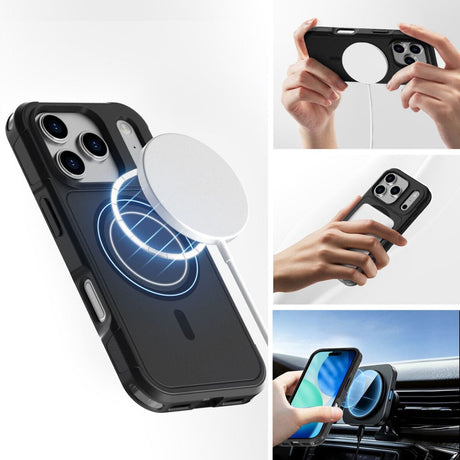 iPhone 17 Pro 4Smarts Defend Cover - MagSafe Kompatibel - Sort