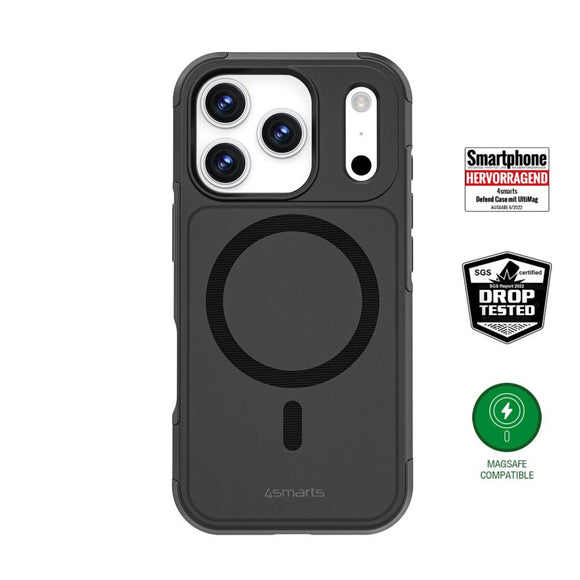 iPhone 17 Pro 4Smarts Defend Cover - MagSafe Kompatibel - Sort