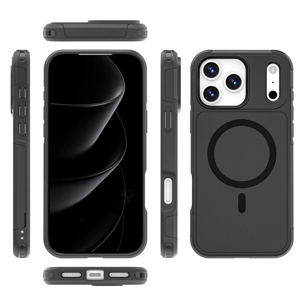 iPhone 17 Pro Max 4Smarts Defend Cover - MagSafe Kompatibel - Sort
