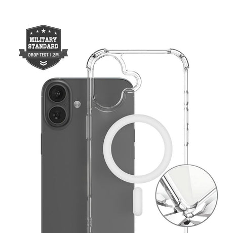 iPhone 17 4Smarts IBIZA Hybrid Cover - MagSafe Kompatibel - Gennemsigtig