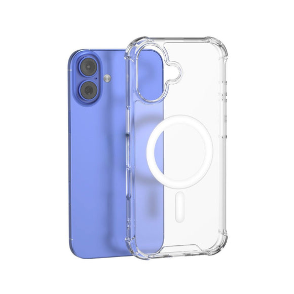 iPhone 17 4Smarts IBIZA Hybrid Cover - MagSafe Kompatibel - Gennemsigtig