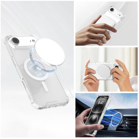 iPhone Air 4Smarts IBIZA Hybrid Cover - MagSafe Kompatibel - Gennemsigtig