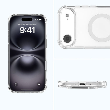 iPhone Air 4Smarts IBIZA Hybrid Cover - MagSafe Kompatibel - Gennemsigtig