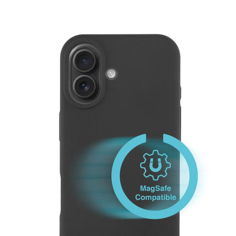 iPhone 17 4Smarts Silikone Cover - MagSafe Kompatibel - Sort