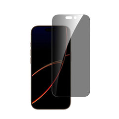 iPhone 17 Pro 4Smarts Second Glass Skærmbeskyttelse m. Monteringsramme - Privacy Funktion - Gennemsigtig