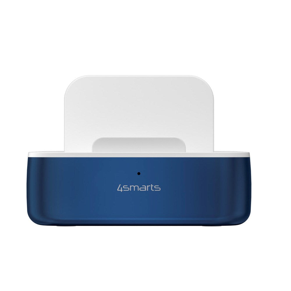 4smarts Ladestation m. 9 Opladningsmuligheder - 5x USB-C Kabel & 1x 4-i-1 Multikabel - 100W - Blå