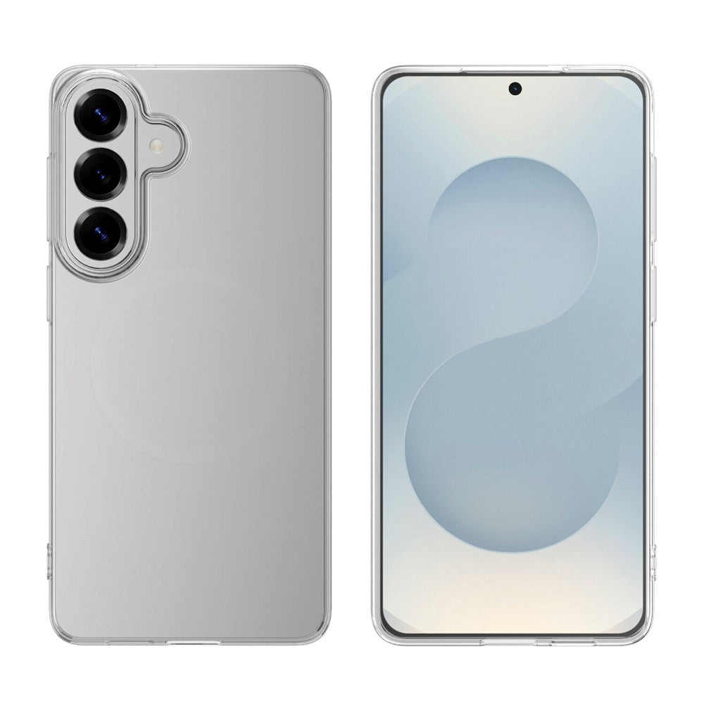 Samsung Galaxy S26 4smarts 360° Beskyttelsessæt m. Cover & Skærmbeskyttelsesglas - Gennemsigtig