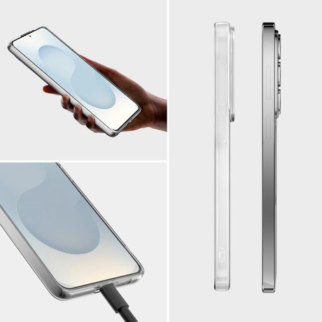 Samsung Galaxy S26+ (Plus) 4smarts 360° Beskyttelsessæt m. Cover & Skærmbeskyttelsesglas - Gennemsigtig