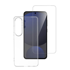 Samsung Galaxy S26 Ultra 4smarts 360° Beskyttelsessæt m. Cover & Skærmbeskyttelsesglas - Gennemsigtig