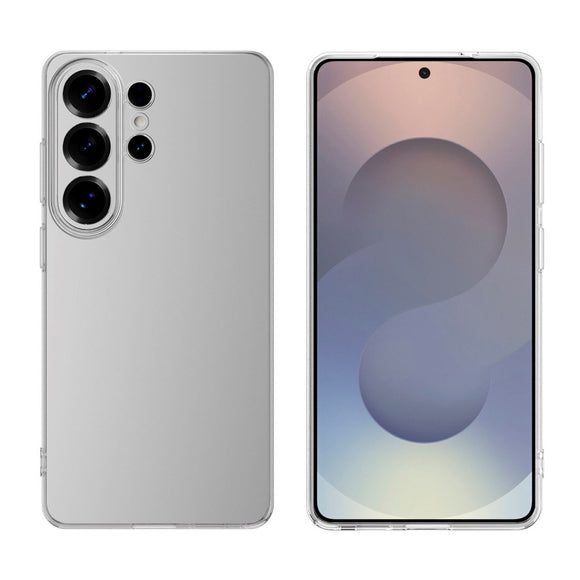 Samsung Galaxy S26 Ultra 4smarts 360° Beskyttelsessæt m. Cover & Skærmbeskyttelsesglas - Gennemsigtig