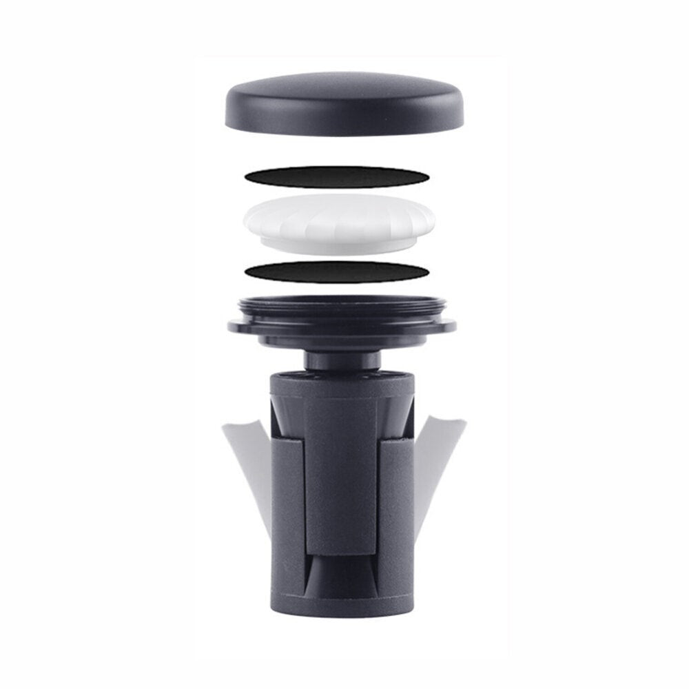 4smarts SkyTag GPS Tracker inkl. Monteringssæt til Cykel - Apple Find My & Android Find Hub - Hvid / Sort