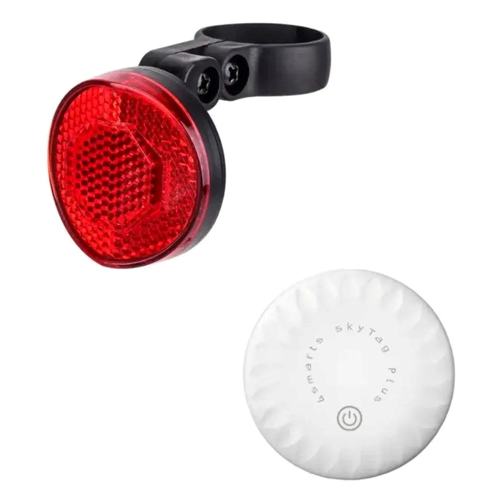 4smarts SkyTag GPS Tracker m. Refleks - Apple Find My & Android Find Hub - Hvid