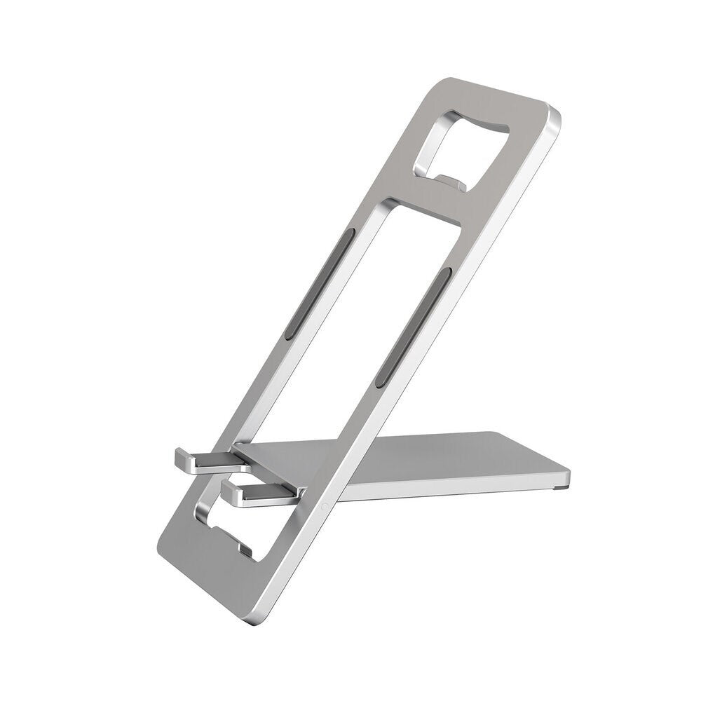 4smarts Stand ErgoFold Foldbar Mobil- / Tabletholder til Bord - Sølv