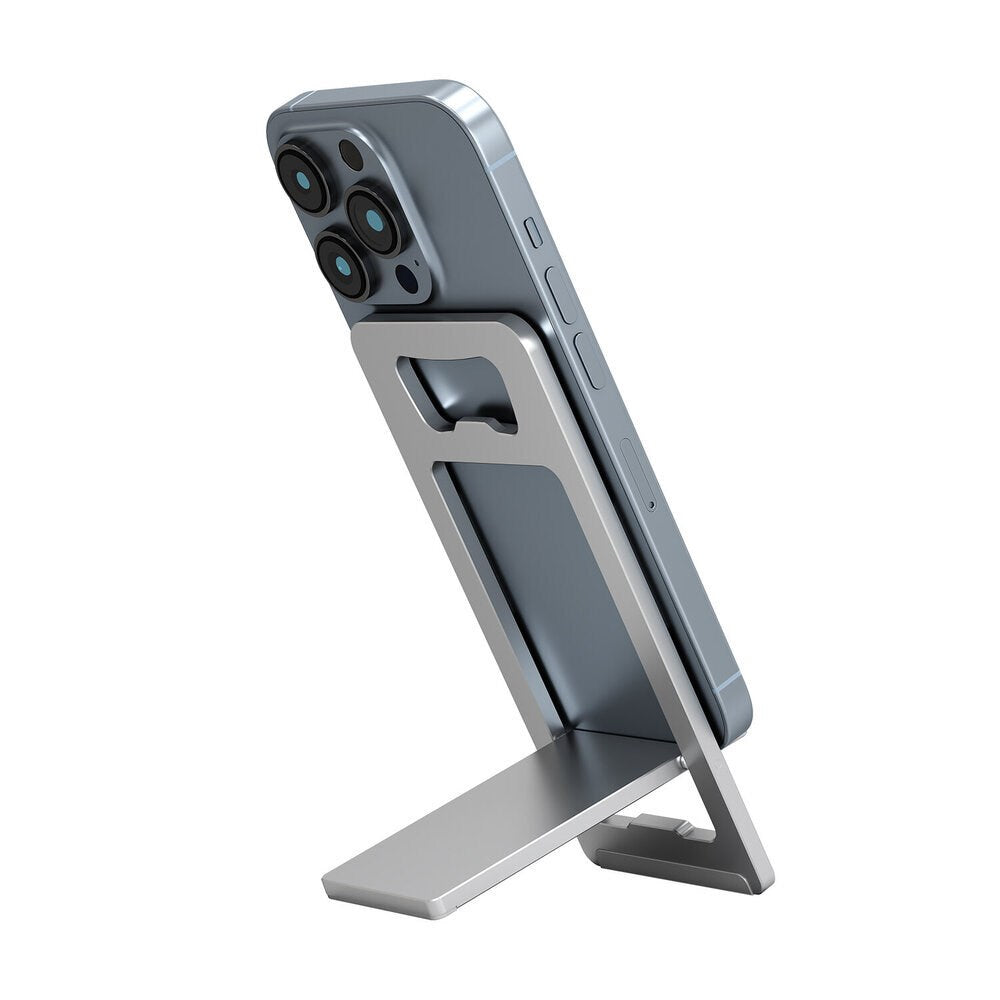 4smarts Stand ErgoFold Foldbar Mobil- / Tabletholder til Bord - Sølv