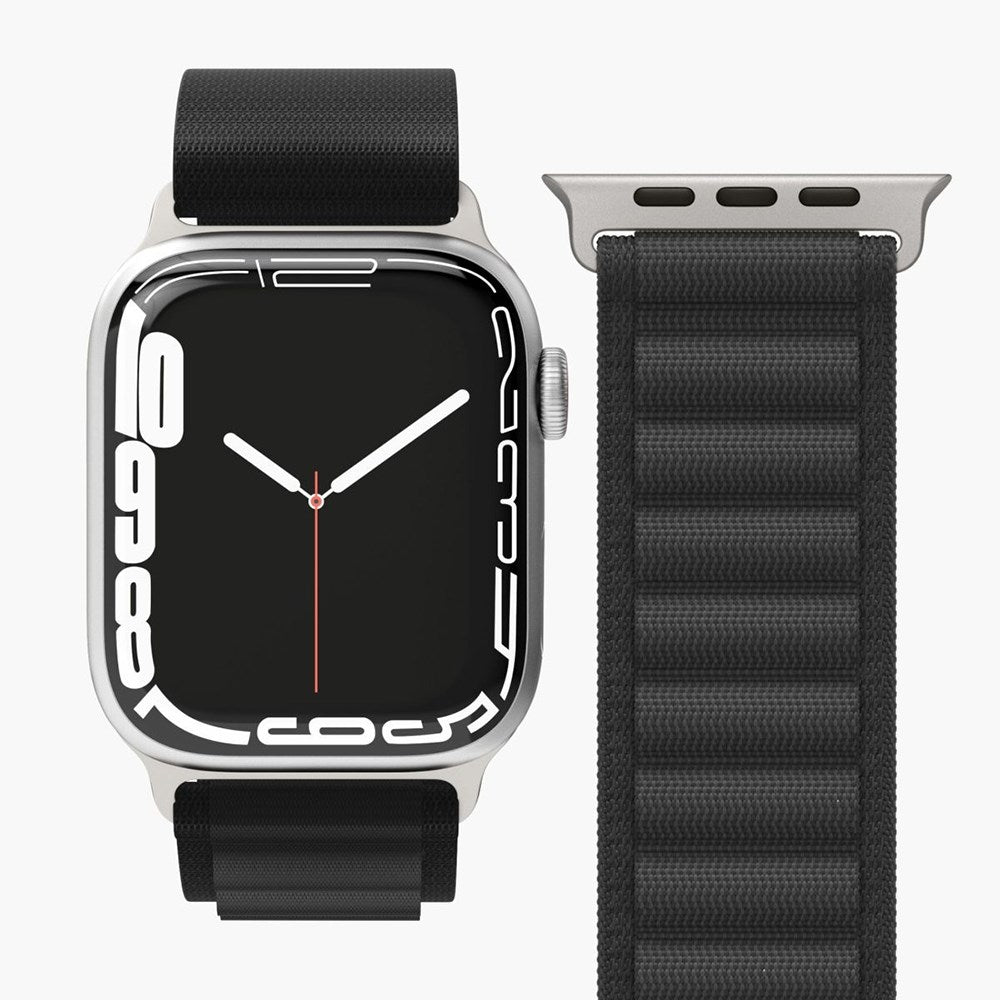 Apple Watch (38/40/SE/41/42mm) Vonmählen Action Loop Nylon Rem - Sort