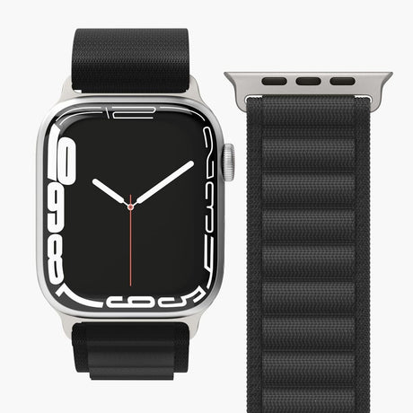 Apple Watch (38/40/SE/41/42mm) Vonmählen Action Loop Nylon Rem - Sort