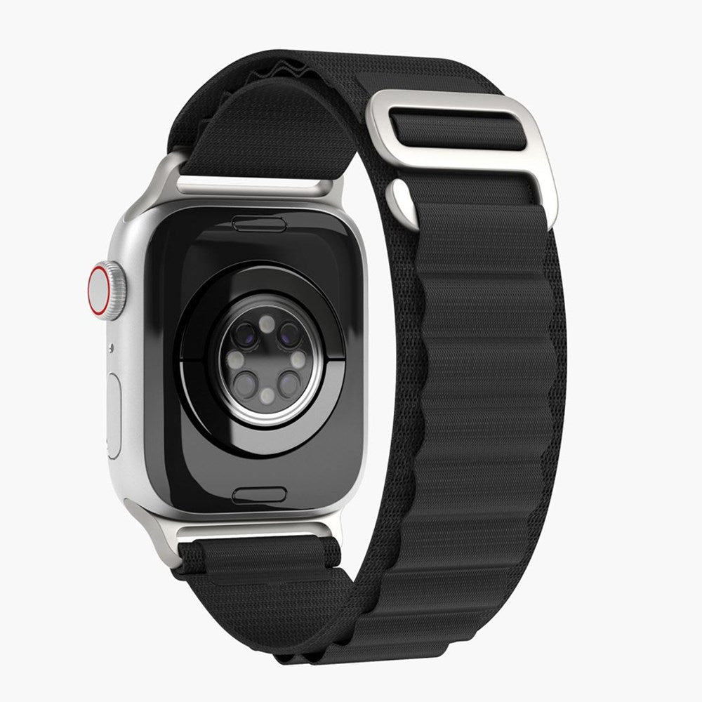 Apple Watch (38/40/SE/41/42mm) Vonmählen Action Loop Nylon Rem - Sort