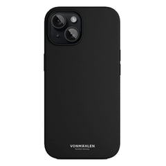Vonmählen iPhone 15 Plus Eco Silikone Cover - MagSafe Kompatibel - Sort