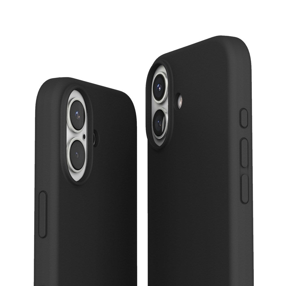 Vonmählen iPhone 16 Eco Silikone Cover - MagSafe Kompatibel - Sort