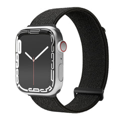 Apple Watch (42/44/45/46/SE/49mm) Vonmählen Fitness Loop 2 Nylon Rem - Sort