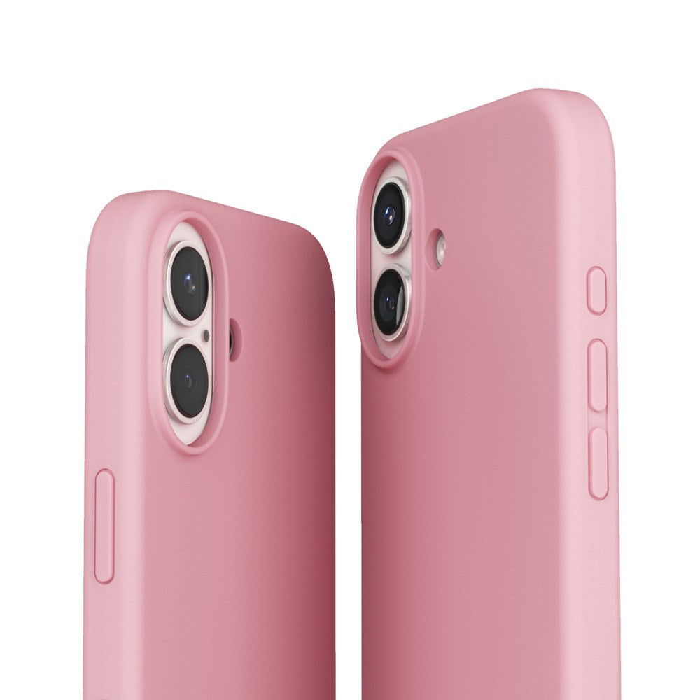 Vonmählen iPhone 16 Eco Silikone Cover - MagSafe Kompatibel - Cherry Blossom