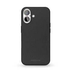 Vonmählen iPhone 16 Like Leather Cover - MagSafe Kompatibel - Black