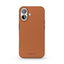 Vonmählen iPhone 16 Like Leather Cover - MagSafe Kompatibel - Brown