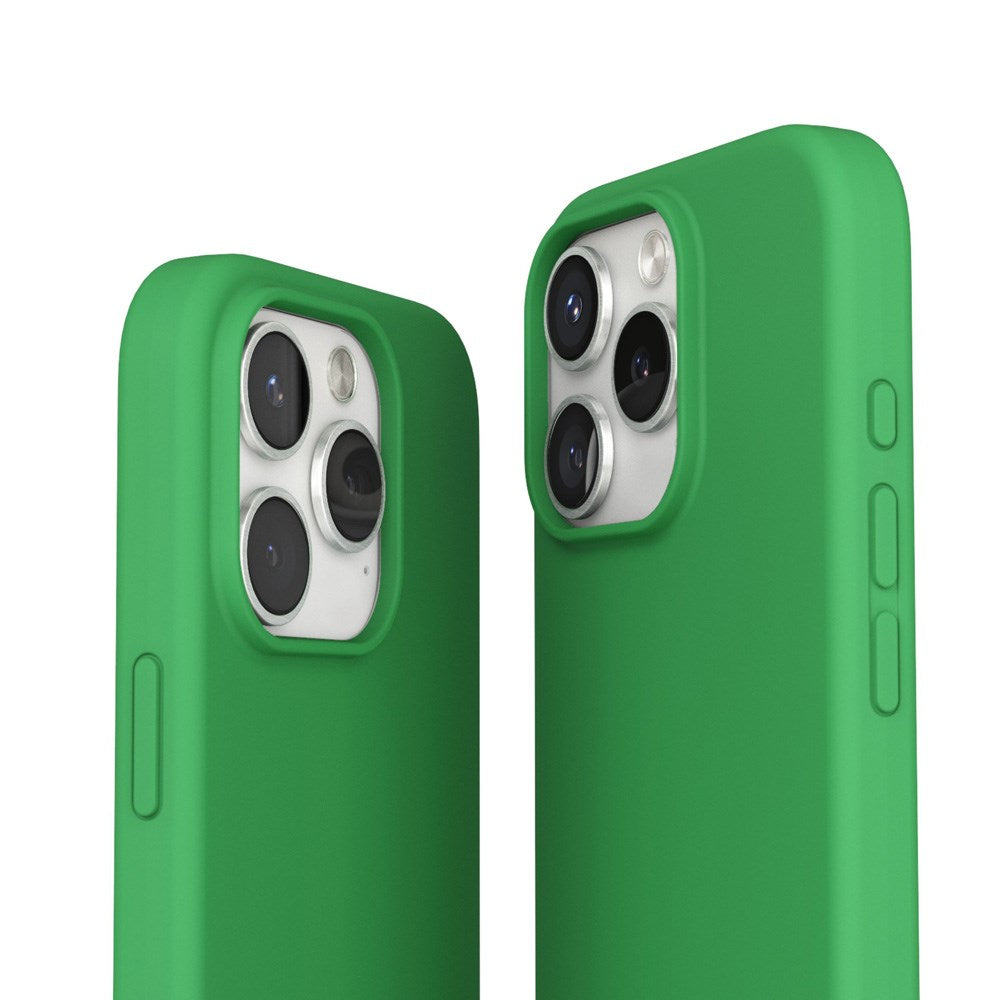 Vonmählen iPhone 16 Pro Eco Silikone Cover - MagSafe Kompatibel - Green Haven