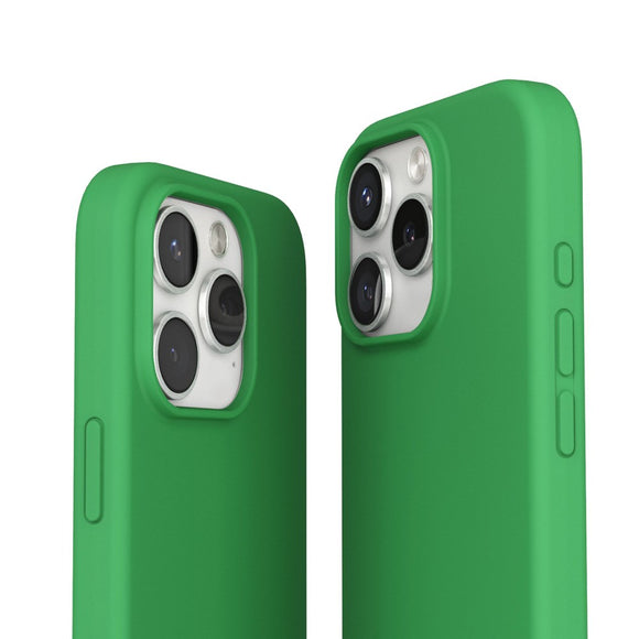 Vonmählen iPhone 16 Pro Eco Silikone Cover - MagSafe Kompatibel - Green Haven
