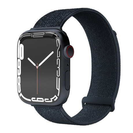 Apple Watch (42/44/45/46/SE/49mm) Vonmählen Fitness Loop 2 Nylon Rem - Blå