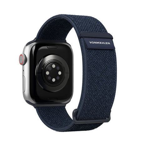 Apple Watch (42/44/45/46/SE/49mm) Vonmählen Fitness Loop 2 Nylon Rem - Blå