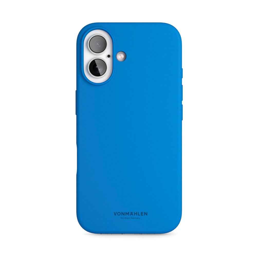Vonmählen iPhone 16 Eco Silikone Cover - MagSafe Kompatibel - Sky Captain
