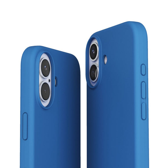 Vonmählen iPhone 16 Eco Silikone Cover - MagSafe Kompatibel - Sky Captain