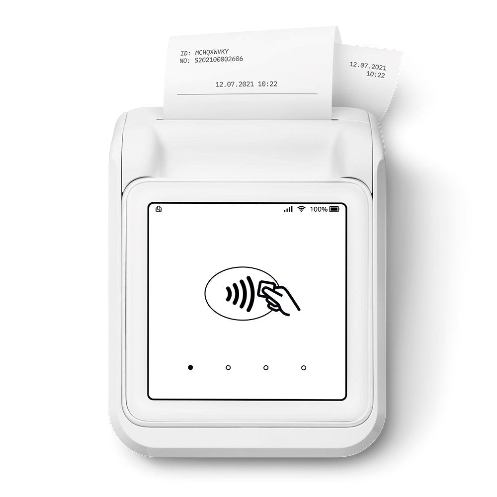SumUp Solo Trådløs Betalingsterminal & Printer m. Touchskærm