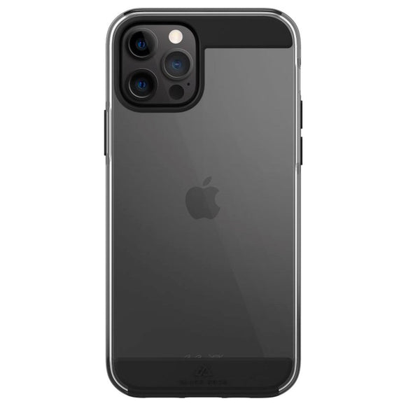 iPhone 14 Pro Black Rock Air Robust Cover - Gennemsigtig / Sort
