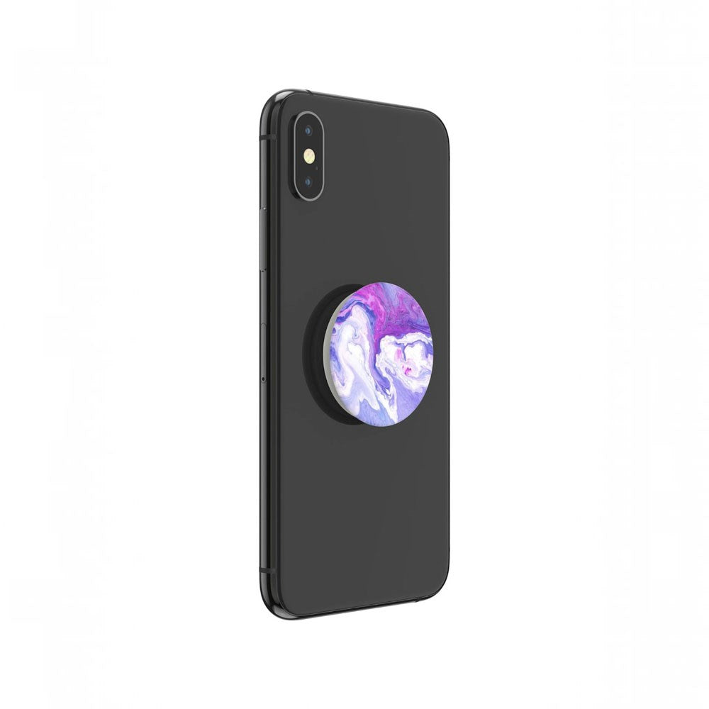 POPSOCKETS PopGrip Aftageligt Greb m. Standerfunktion - Lavender Flow